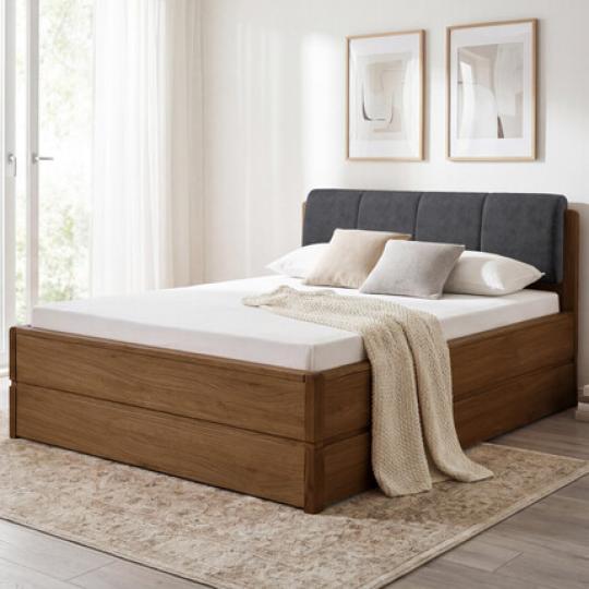 Postel 180 Cm S Uloznym Prostorem Helsinki Dub Paleny