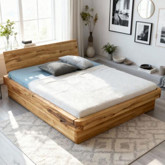 Dubova Luxusna Postel 180 X 200 Manzelska Anika